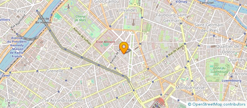 localisation de l'entreprise SAXE SAS  PARIS