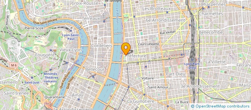 localisation de l'entreprise SAXE TRANSACTIONS à LYON