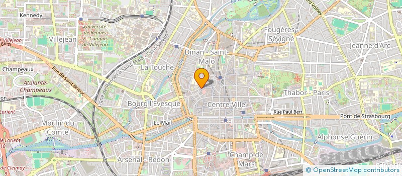 localisation de l'entreprise SAXO  RENNES