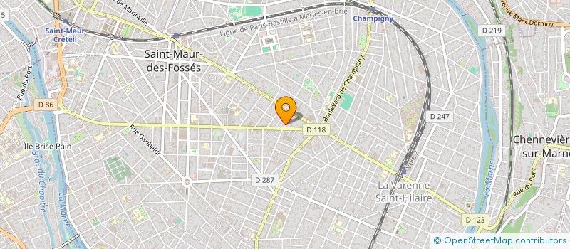 localisation de l'entreprise SAXO VOCE à SAINT-MAUR-DES-FOSSES