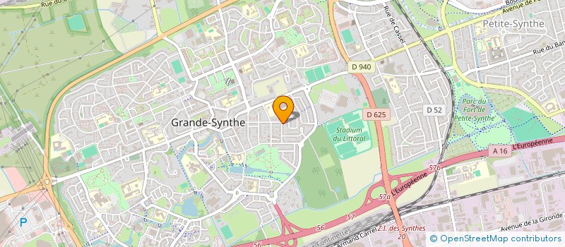 localisation de l'entreprise SAXON à GRANDE-SYNTHE