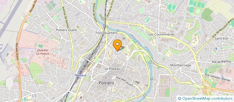 localisation de l'entreprise SAXOPHONE EVENEMENT à POITIERS
