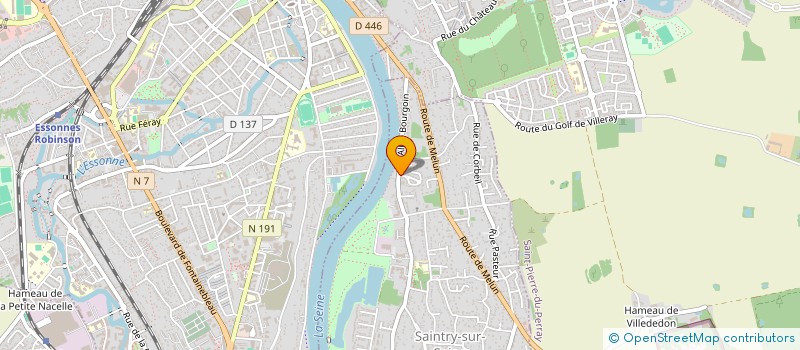 localisation de l'entreprise SAXOS ET MANIVELLES à SAINTRY-SUR-SEINE