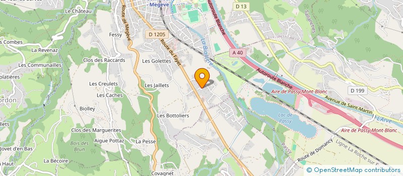 localisation de l'entreprise SAXY MOON-KEYS  SALLANCHES