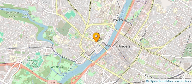 localisation de l'entreprise SAY à ANGERS