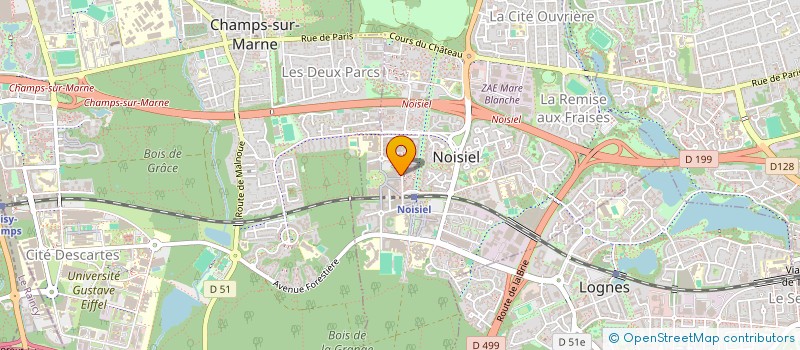 localisation de l'entreprise SAY GROUP  NOISIEL