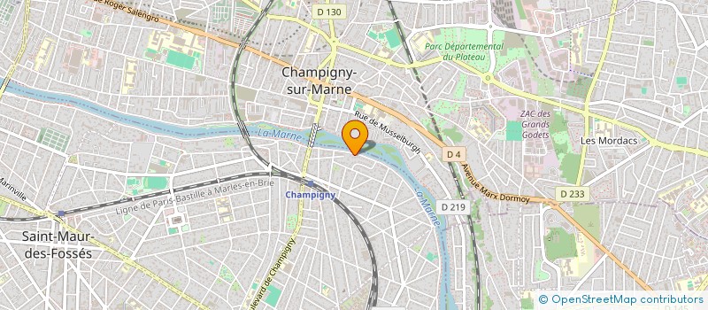 localisation de l'entreprise SAY IMMOBILIER à SAINT-MAUR-DES-FOSSES