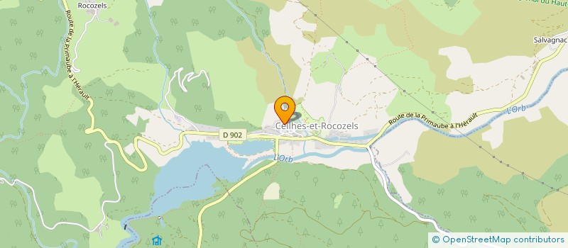 localisation de l'entreprise SAY PRODUCTION à CEILHES-ET-ROCOZELS