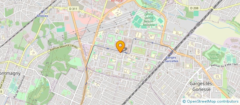 localisation de l'entreprise SAY SECURITE à SARCELLES