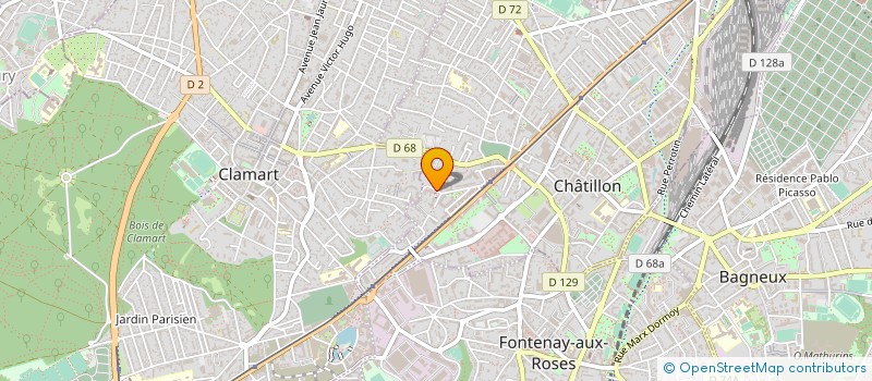 localisation de l'entreprise SAY SOLUTION  CHATILLON