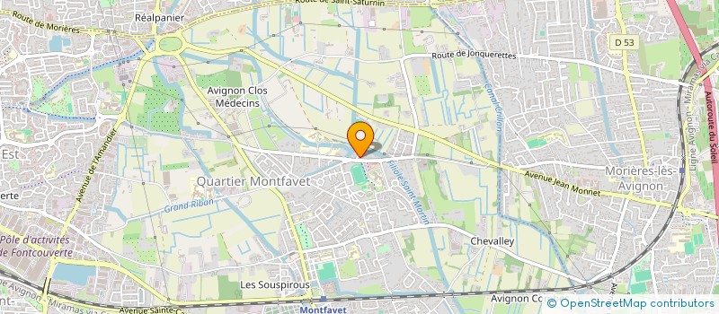 localisation de l'entreprise SAYA  AVIGNON