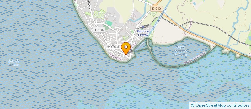 localisation de l'entreprise SAYA à LE CROTOY