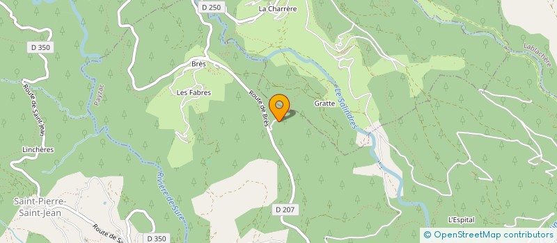 localisation de l'entreprise SAYA  PAYZAC