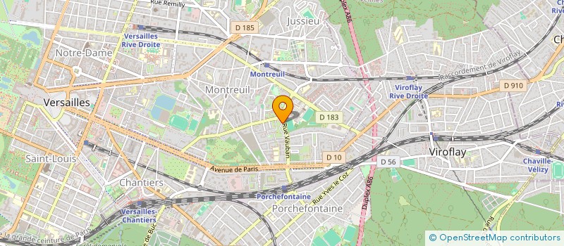 localisation de l'entreprise SAYA à VERSAILLES