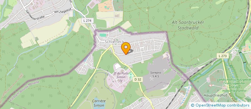 localisation de l'entreprise SAYA-AG INTERNATIONAL BUSINESS  SCHNECK