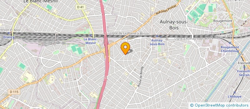 localisation de l'entreprise SAYAD ET ASSOCIES à AULNAY-SOUS-BOIS