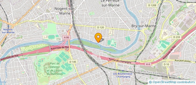 localisation de l'entreprise SAYADA à LE PERREUX-SUR-MARNE