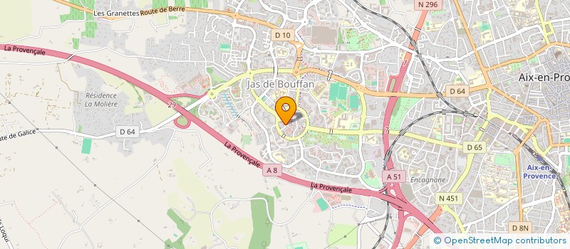 localisation de l'entreprise SAYAN à AIX-EN-PROVENCE