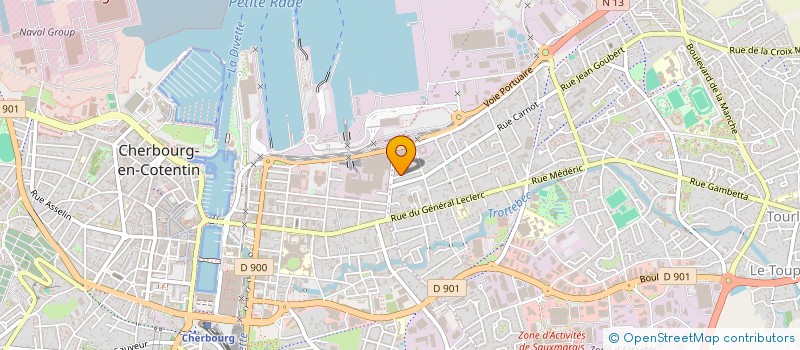 localisation de l'entreprise SAYAN AUTO  CHERBOURG-EN-COTENTIN