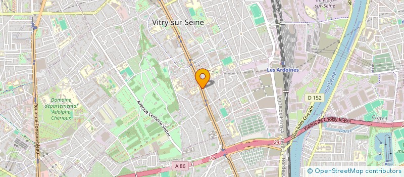 localisation de l'entreprise SAYANTA CONSULTING à VITRY-SUR-SEINE