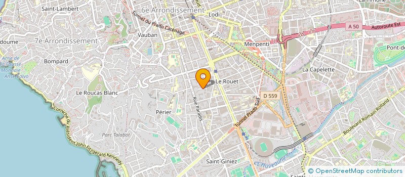 localisation de l'entreprise SAYANZ-MICROCITY à MARSEILLE