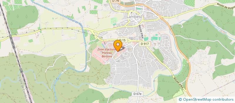 localisation de l'entreprise SAYAR  LAMBESC