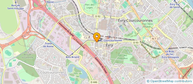 localisation de l'entreprise SAYARA BRO  EVRY-COURCOURONNES