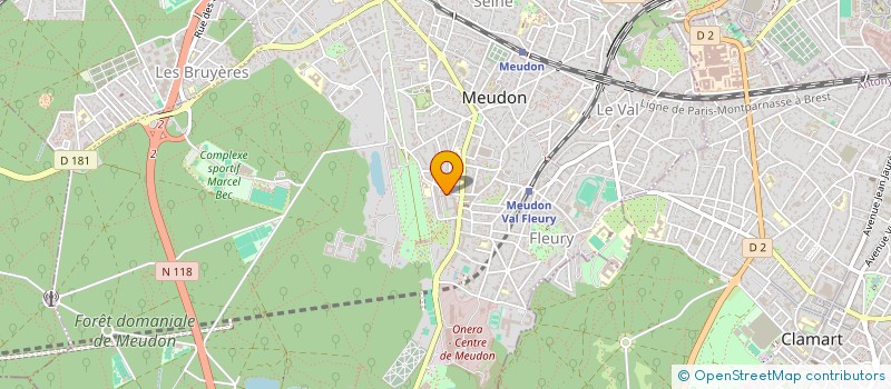 localisation de l'entreprise SAYAT NOVA à MEUDON