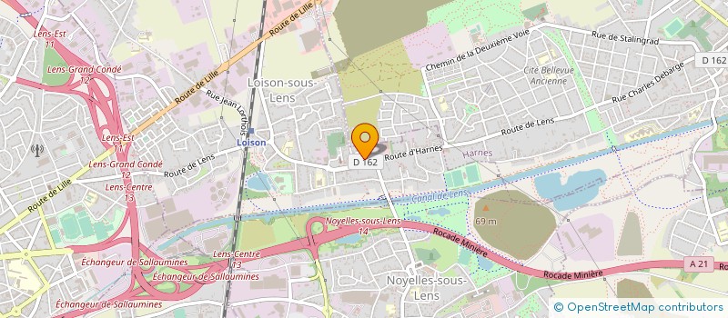 localisation de l'entreprise SAYCAR à LOISON-SOUS-LENS