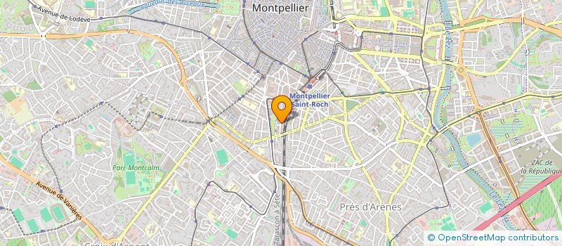 localisation de l'entreprise SAYD SOLS 34 à MONTPELLIER