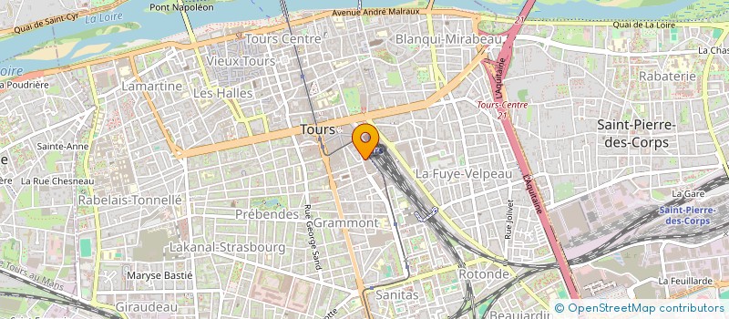 localisation de l'entreprise SAYGNAM  TOURS