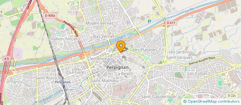 localisation de l'entreprise SAYHONARA à PERPIGNAN