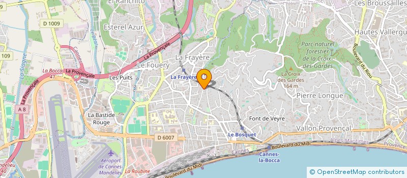 localisation de l'entreprise SAYMO DESIGN SERVICE à CANNES