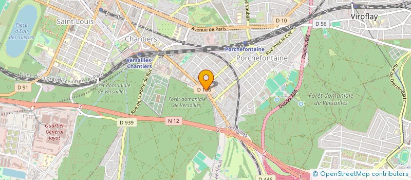 localisation de l'entreprise SAYNA à VERSAILLES