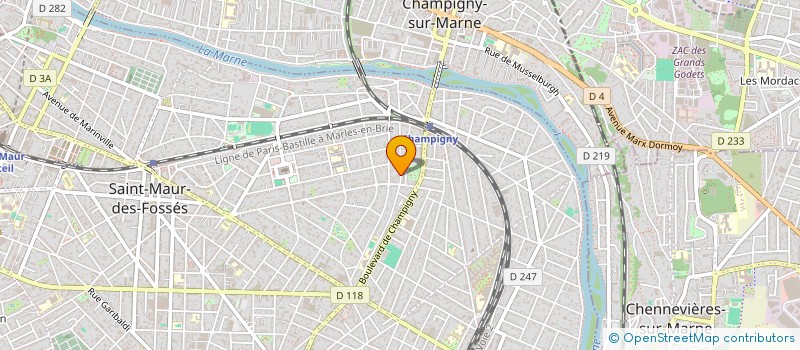 localisation de l'entreprise SAYOUZ DP DP à SAINT-MAUR-DES-FOSSES