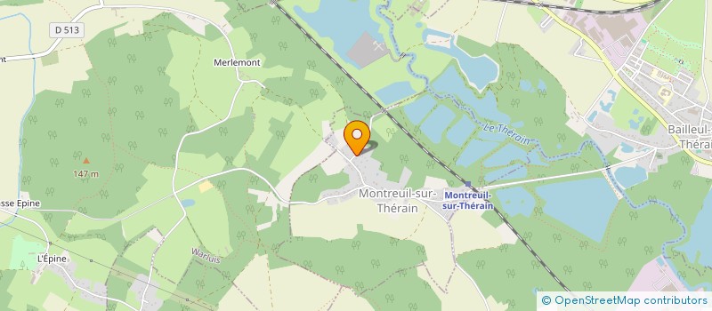 localisation de l'entreprise SAYS  MONTREUIL-SUR-THERAIN