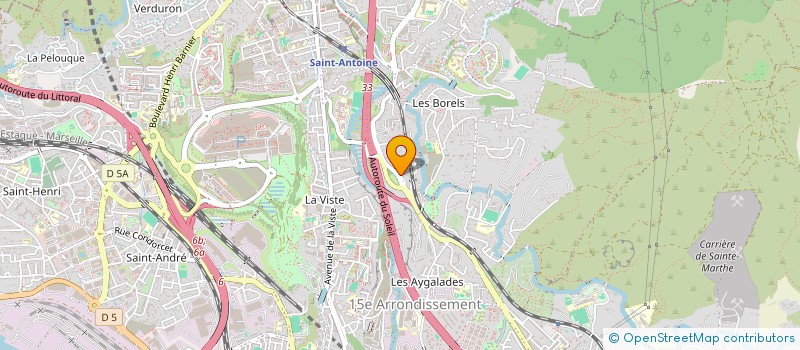 localisation de l'entreprise SAYSANA à MARSEILLE