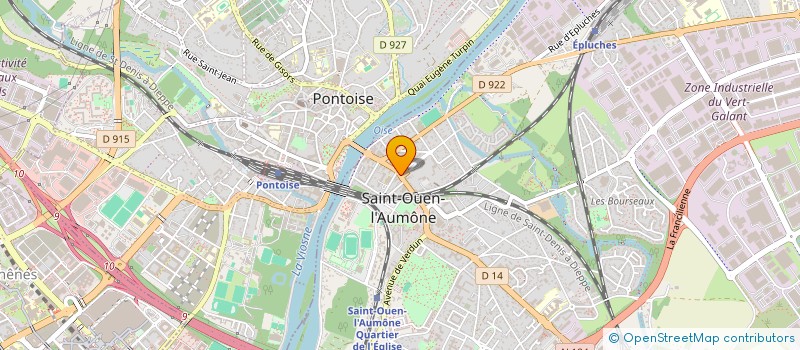 localisation de l'entreprise SAYTEC à SAINT-OUEN-L'AUMONE