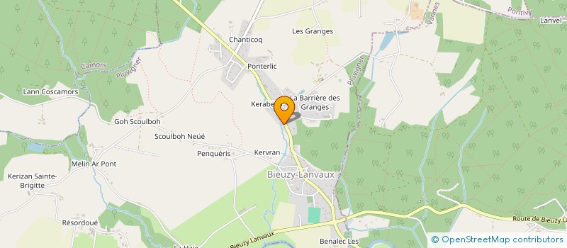 localisation de l'entreprise SAZ  PLUVIGNER