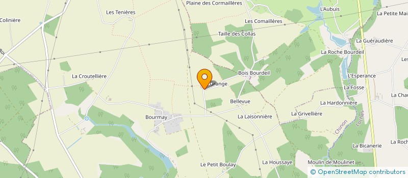 localisation de l'entreprise SAZ à ROUZIERS-DE-TOURAINE