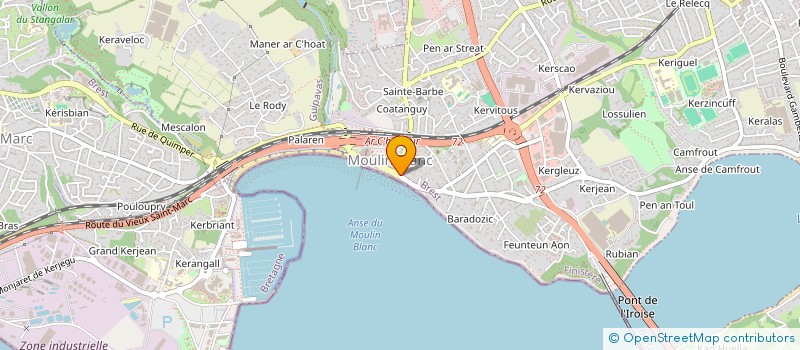 localisation de l'entreprise SAZ-DESIGN AND ENGINEERING  GUIPAVAS