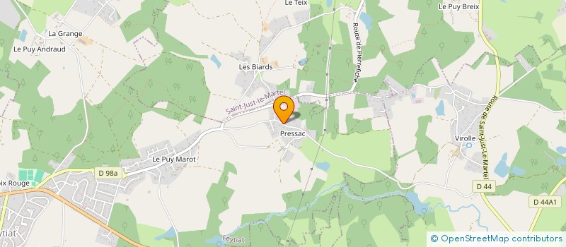 localisation de l'entreprise SAZA à FEYTIAT