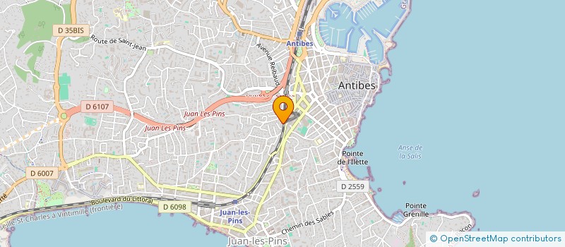 localisation de l'entreprise SAZAHIT à ANTIBES