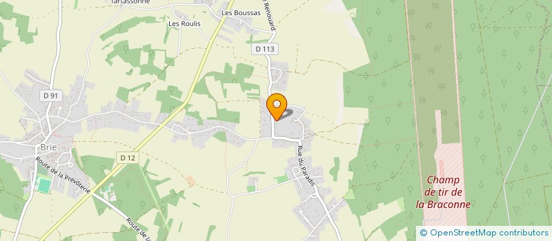 localisation de l'entreprise SAZAK  BRIE