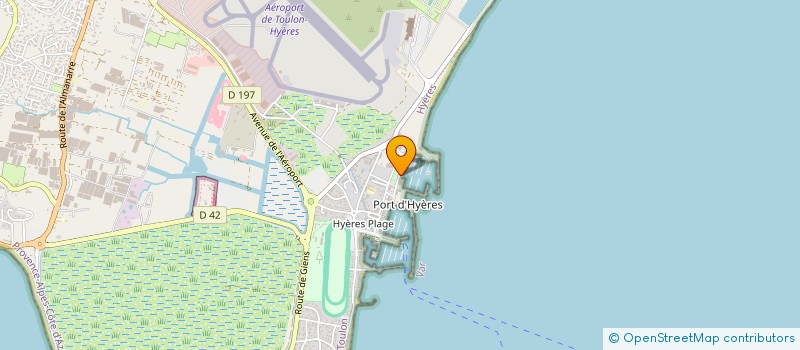 localisation de l'entreprise SAZO à HYERES