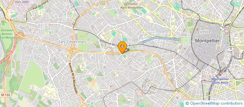 localisation de l'entreprise SB 34 à MONTPELLIER