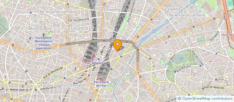 localisation de l'entreprise SB  PARIS