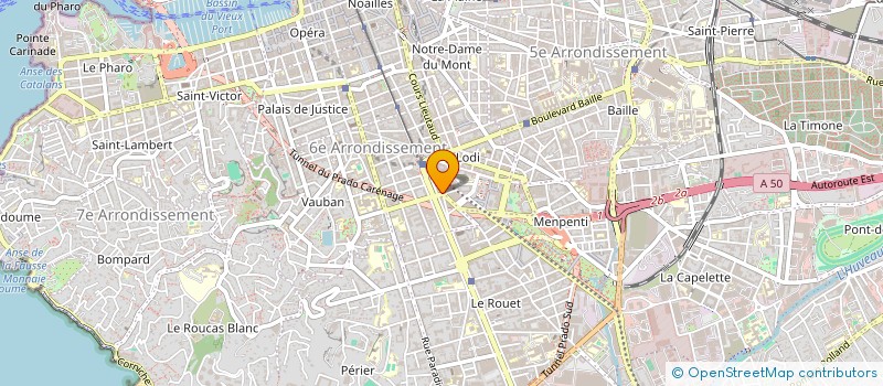 localisation de l'entreprise SB à MARSEILLE