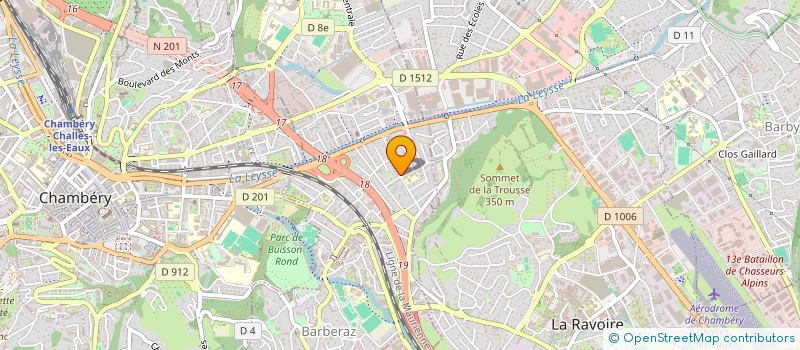 localisation de l'entreprise SB.  BARBERAZ