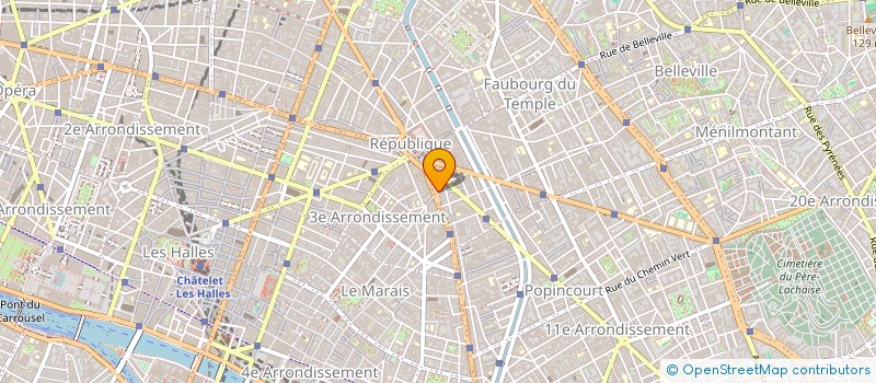 localisation de l'entreprise SB  PARIS